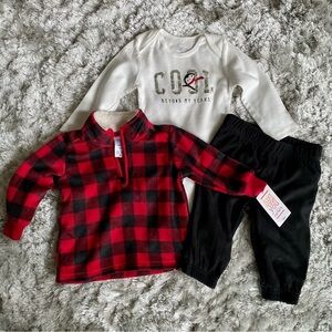 Carter’s NWT Baby 3 Piece Matching Set Size 6 Months
